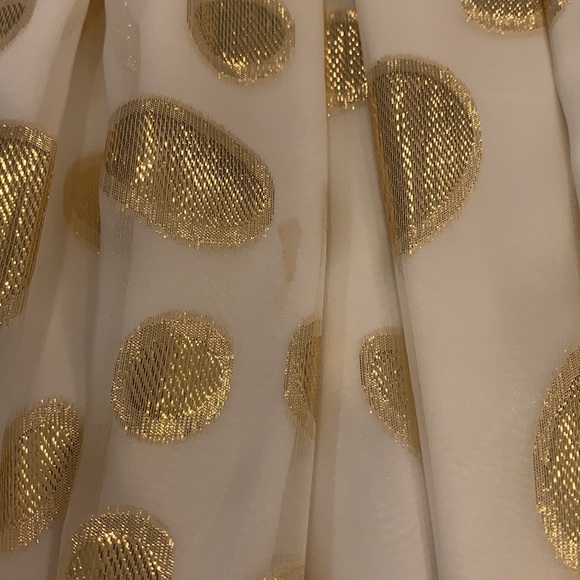 Aidan Mattox Strapless Gold Bubble Dress - Picture 9 of 9